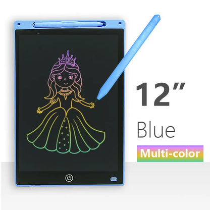 12 Inch LCD Writing Tablet for Kids – Reusable Drawing Board