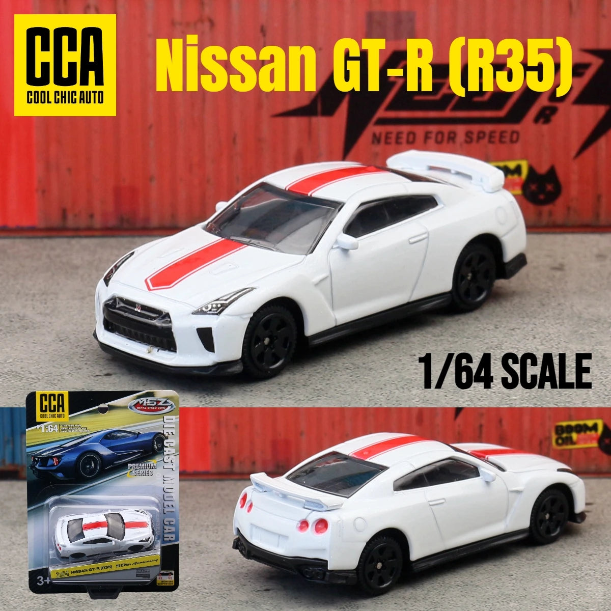 1/64 Diecast Car Model – Detailed Collectible for Display