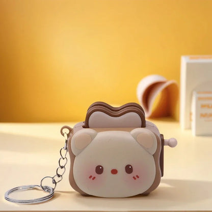 Panda Keychain – Cute Cartoon Key Ring Gift for Women