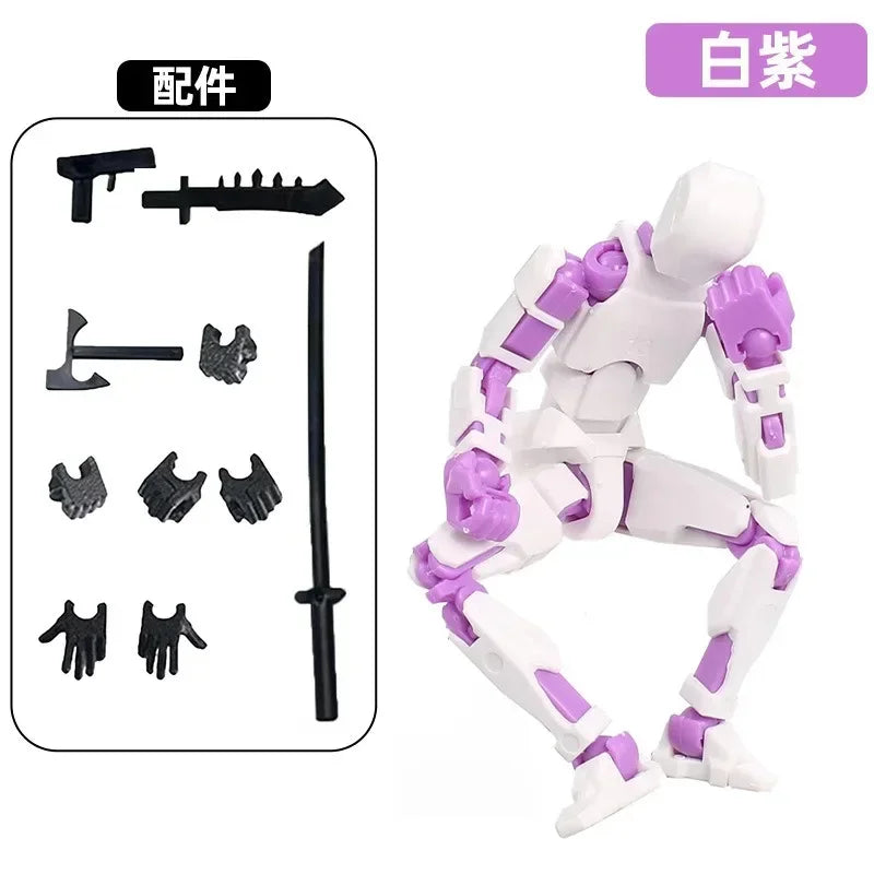 Multi-Jointed Robot Action Figure – Movable Poseable Model