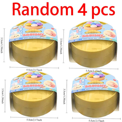 Dumpling Squishy Toy Colorful Slow Rebound Stress Relief