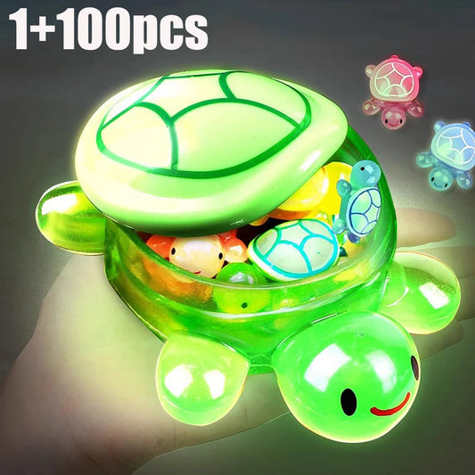 Glow in the Dark Turtle Figurines