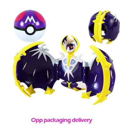 Transforming Anime Toy Ball – PVC Deformable Figure for Play & Display