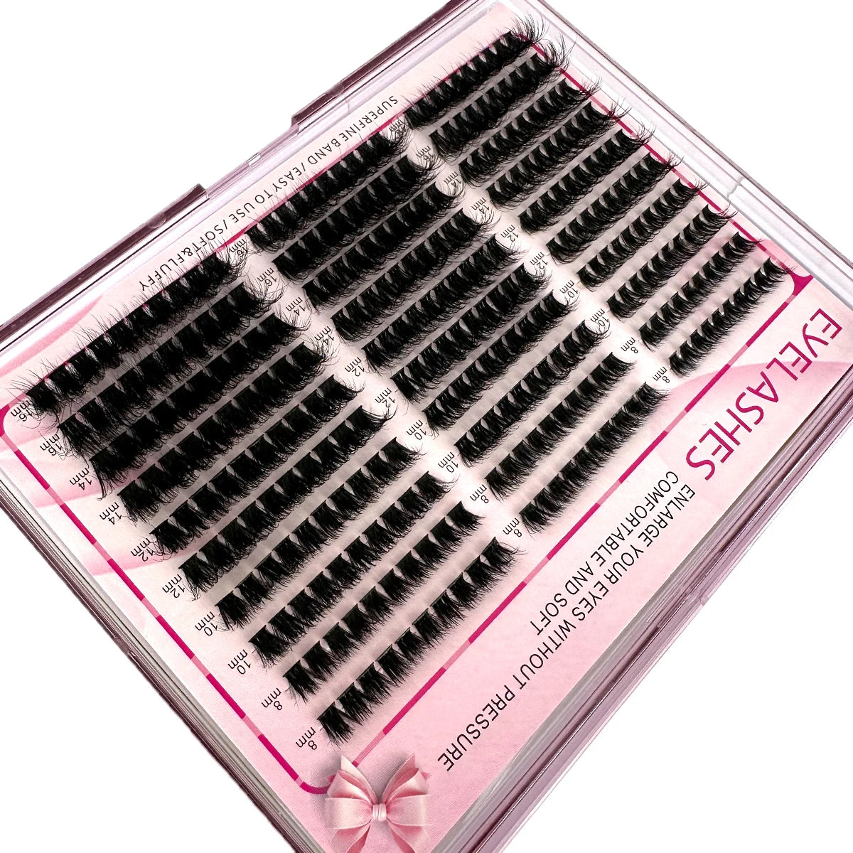 Cluster Eyelash Extensions – 300pcs Wispy Fluffy Lash Clusters
