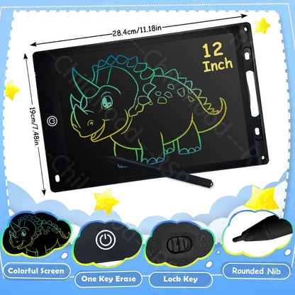 LCD Writing Tablet for Kids – Reusable Drawing & Doodle Board