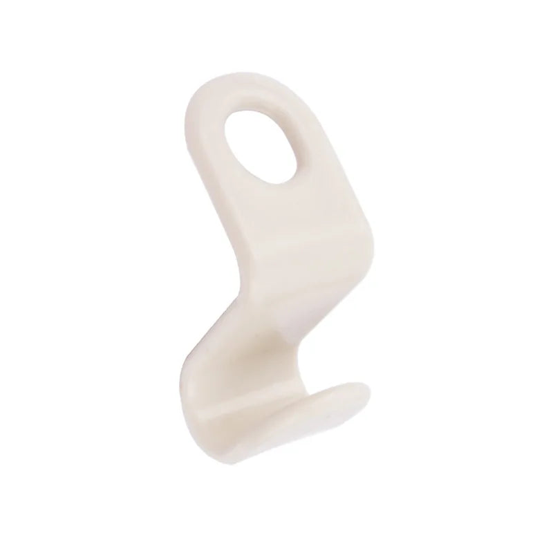 Plastic single hook hanger made of ABS material for wardrobe organization and garment drying; lightweight stackable design suppo