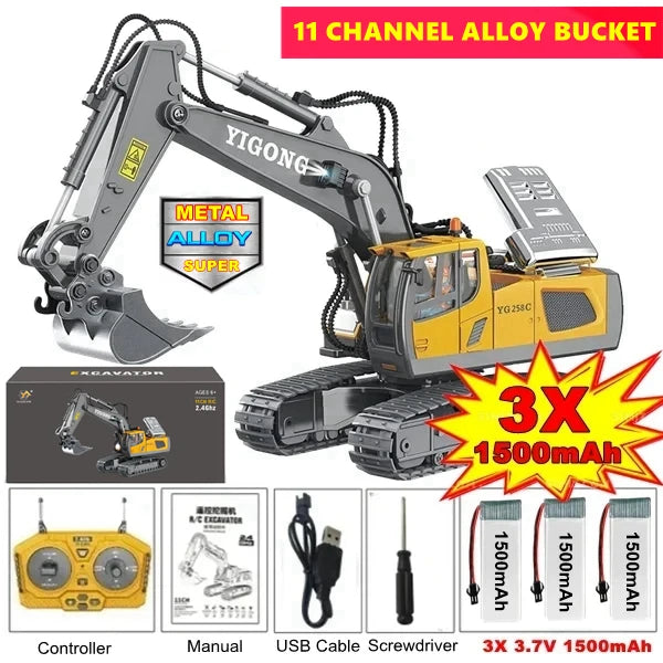 RC Excavator Truck