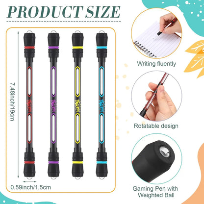 Spinning Pen Fidget Pen Rotating Ballpoint Pen for Students & Adults