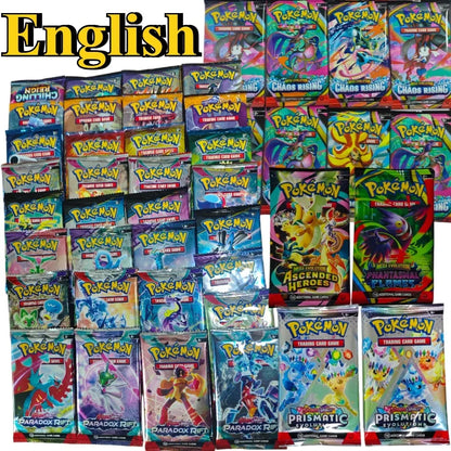 English Trading Card Booster Pack – Sealed Collectible Game Cards