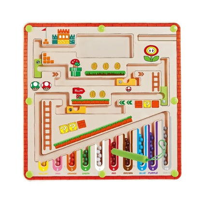 Magnetic Number Maze