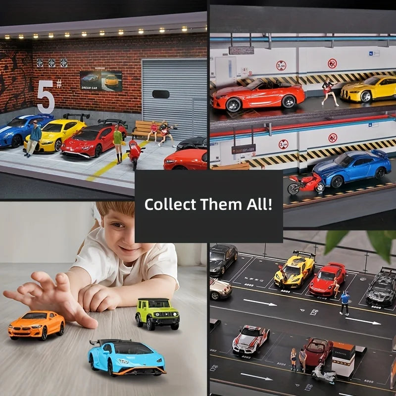 1/64 Diecast Car Model – Detailed Collectible for Display