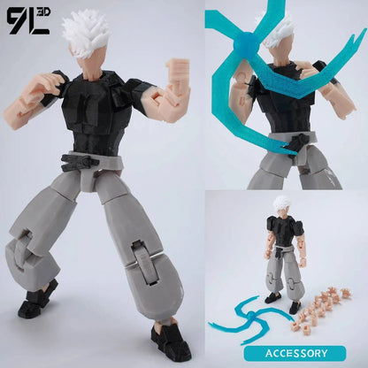 Optimized Product Title: 3D Printed Action Figure, Articulated & Poseable – Ready to Display