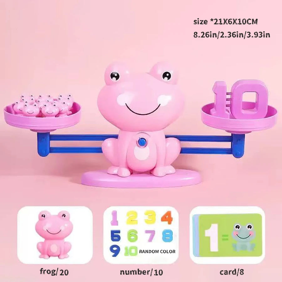 Frog Balance Math Toy – Educational Addition & Subtraction Game