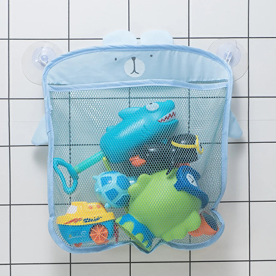 Baby Bath Toy Storage Bag Duck Mesh Organizer for Kids