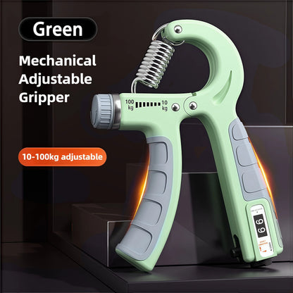 Grip Strength Trainer Forearm Strengthener Hand Squeezer Adjustable Resistance Hand Grip Strengthener for Muscle Building