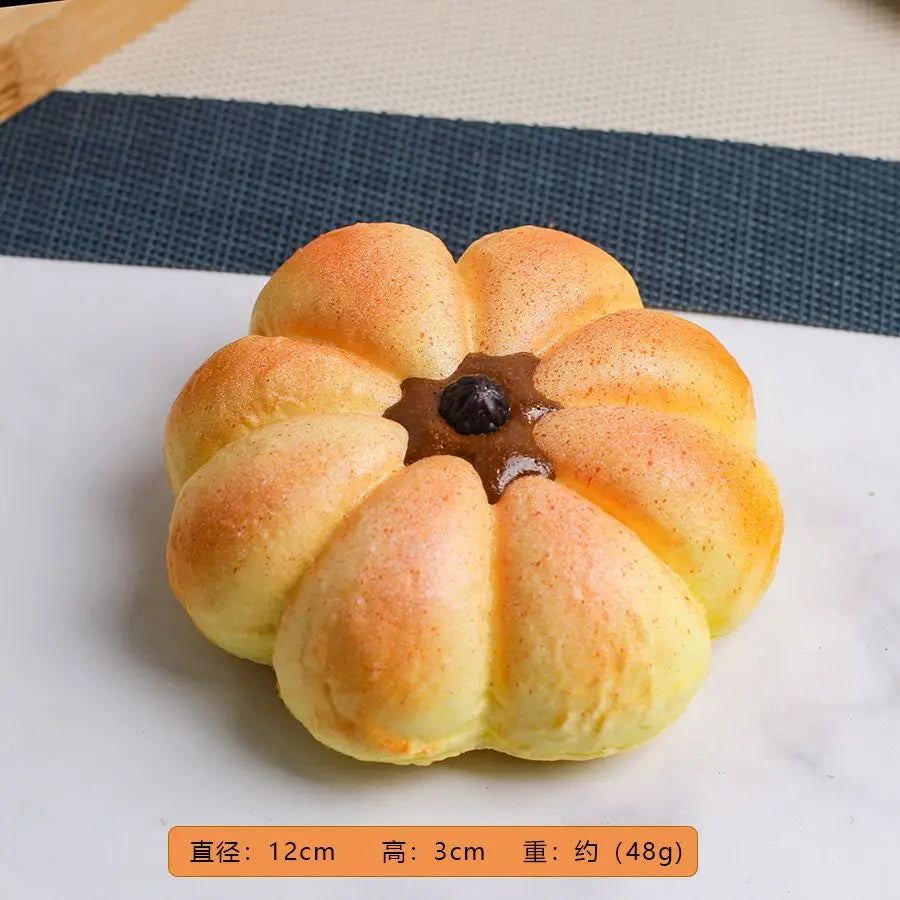 Slow Rise Squishy Toy – 12cm Bread Model Squeeze Fidget