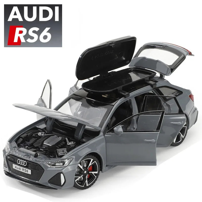 1/32 Diecast Car Model with Lights & Sound – Ready for Display