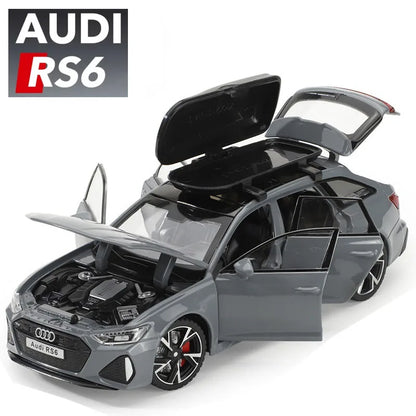 1/32 Diecast Car Model with Lights & Sound – Ready for Display