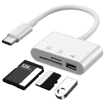 Type C Adapter TF  SD Memory Card Reader OTG Writer Compact Flash USB-C for IPad Pro Huawei Macbook Samsung Xiaomi Cardreader