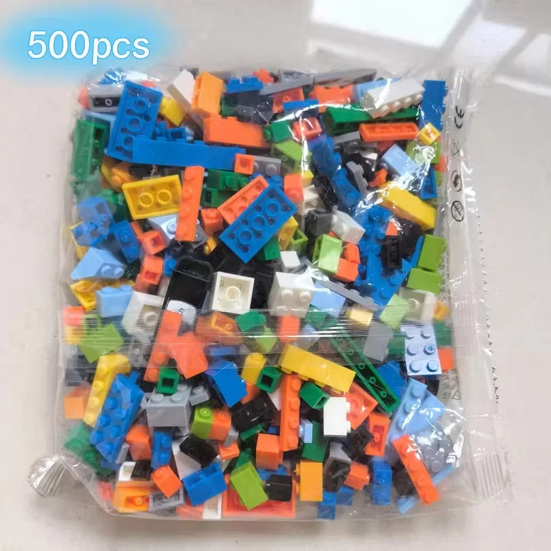 1000 pieces of building blocks city DIY creative building blocks compatible building blocks large base plate educational childre
