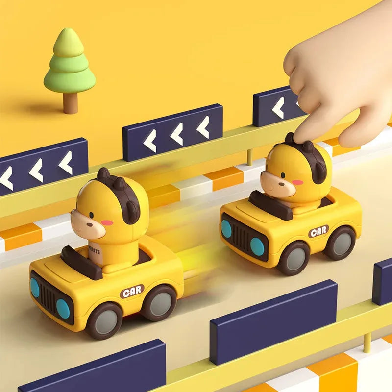 Friction Toy Cars for Toddlers – Push and Go Vehicles
