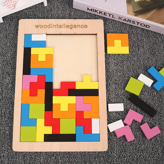 Wooden Tangram Puzzle