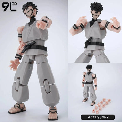 Optimized Product Title: 3D Printed Action Figure, Articulated & Poseable – Ready to Display