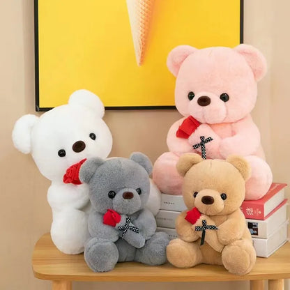 Rose Bear Plush