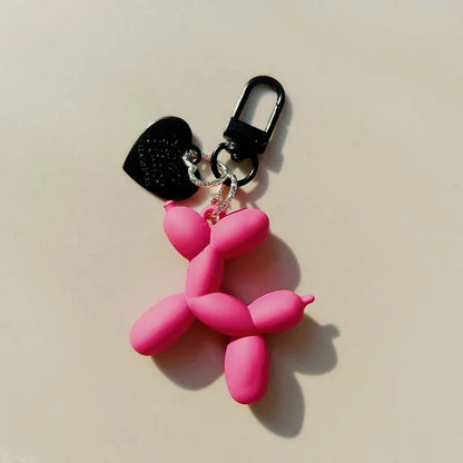 Dog Keychain, Cute Cartoon Jelly Dog Pendant & Animal Keyring