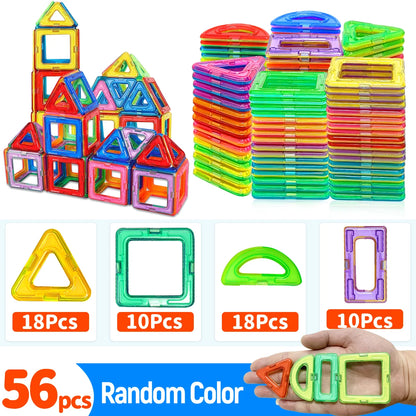 Magnetic Building Blocks – STEM Construction Toy Set for Kids