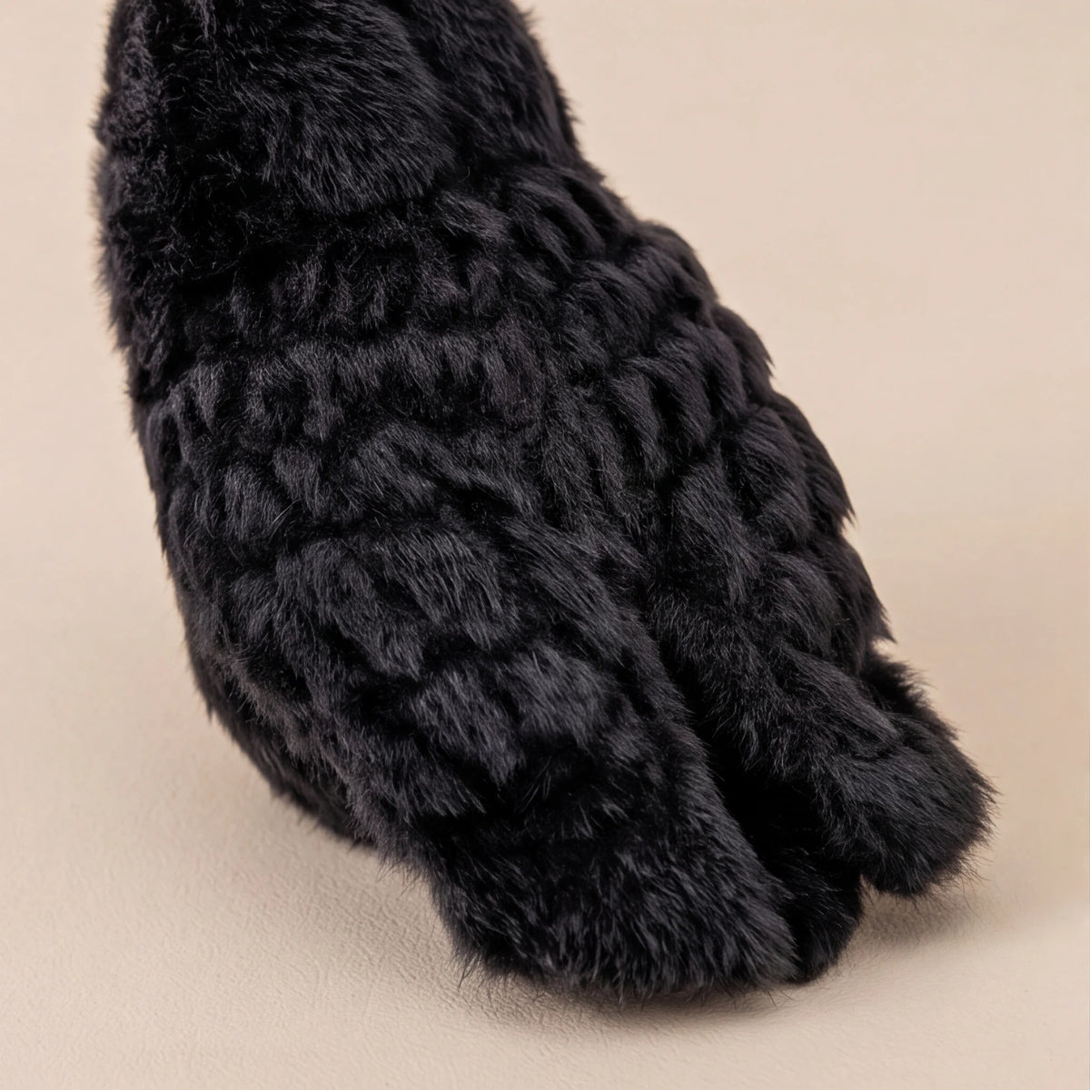 Black Crow Plush Toy – Soft Gothic Bird Stuffed Animal