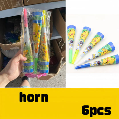 Cartoon Birthday Party Supplies – Tableware & Decorations Set