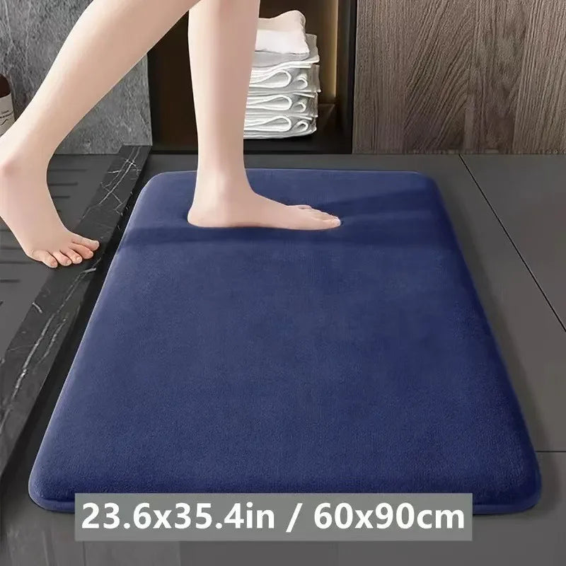 Non Slip Bathroom Mat – Absorbent Quick Drying Floor Mat