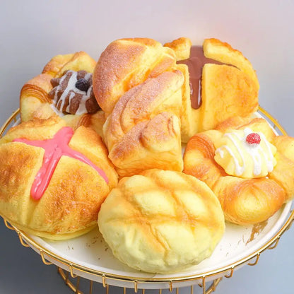 Bread Squishy Toy – 12cm Slow Rise Fake Food Fidget