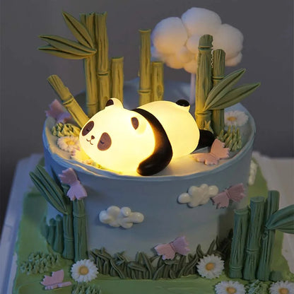 Panda LED Night Light Cute Bedside Lamp for Home Decor