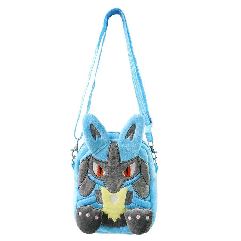 Anime Plush Backpack – Soft Character Shoulder Bag for Kids