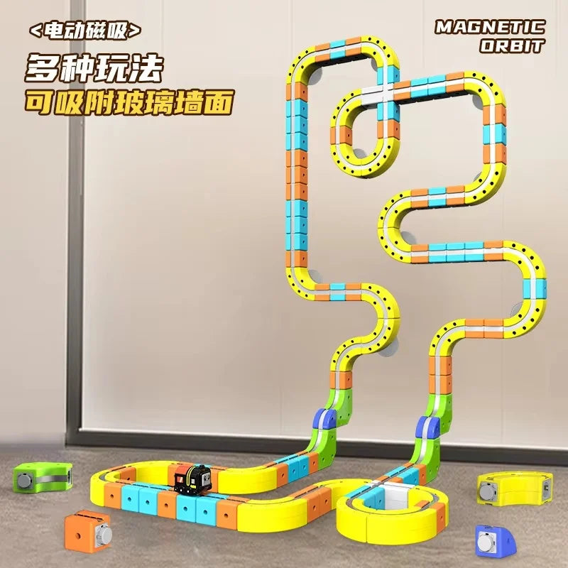 Magnetic Train Toy Anti-Gravity Track Electric Railway Car