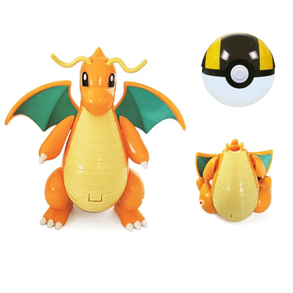 Transforming Anime Toy Ball – PVC Deformable Figure for Play & Display