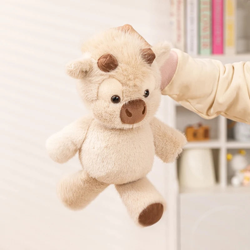 Highland Cow Plush Toy 45cm Soft Cow Stuffed Animal
