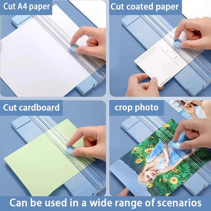 1pcA4 Mini Paper Trimmer Paper Cutter Cutting Machine for Craft Paper Card Photo Laminated Paper Scrapbook Home Crafts Tools New