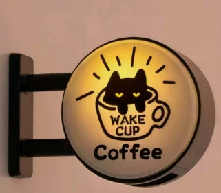 Mini Lightbox Fridge Magnet Coffee Japanese Creative Tourism Souvenir Magnetic Luminous Light Box Home Decoration Gift