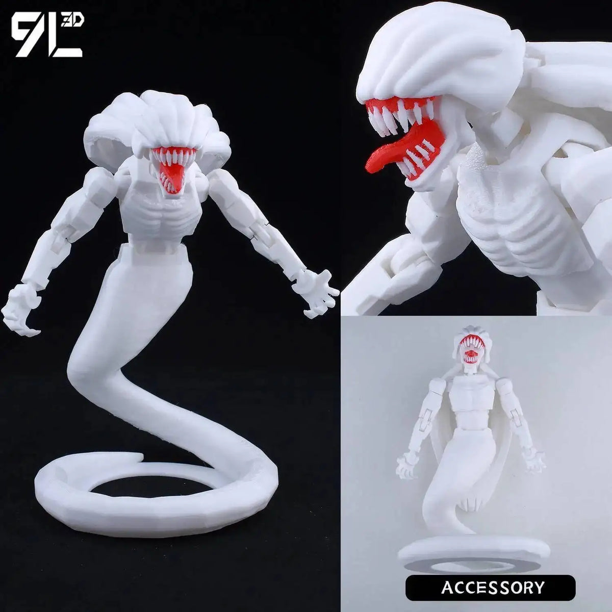 Optimized Product Title: 3D Printed Action Figure, Articulated & Poseable – Ready to Display