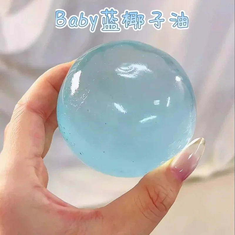 6cm Coconut Squishy Toy – Slow-Rebound Fidget Ball