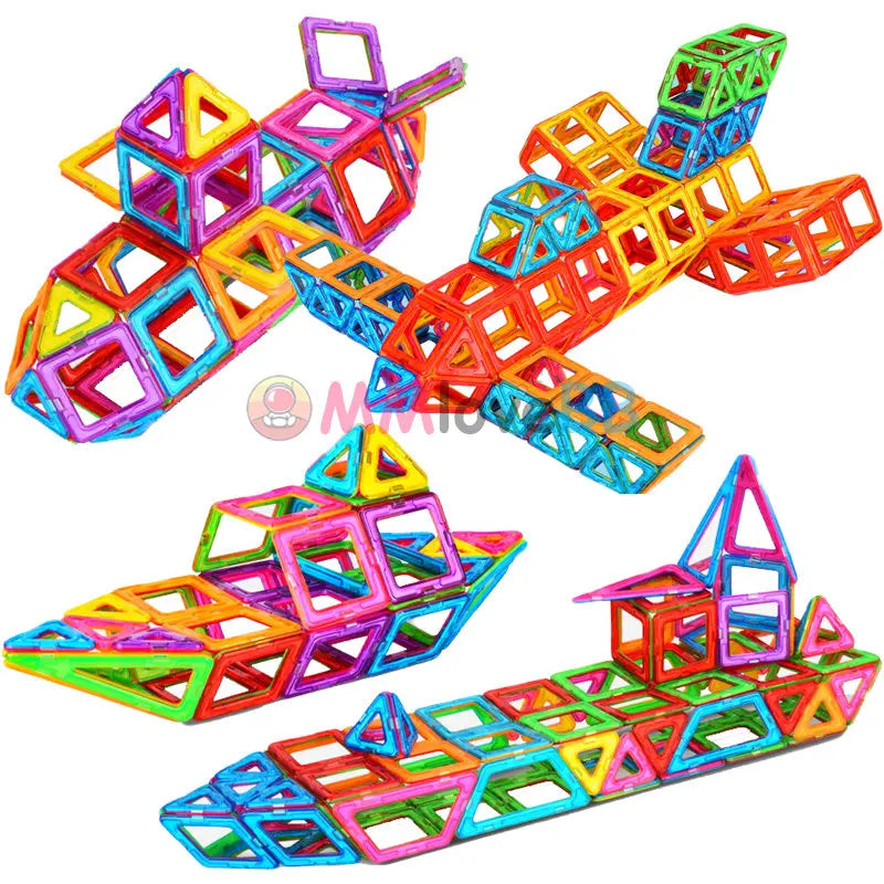 Magnetic Building Blocks for Kids Large Construction Toy Set
