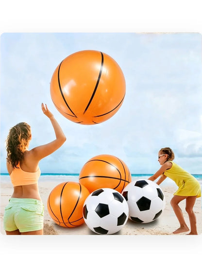 Inflatable Beach Ball PVC Sports Print for Pool and Beach