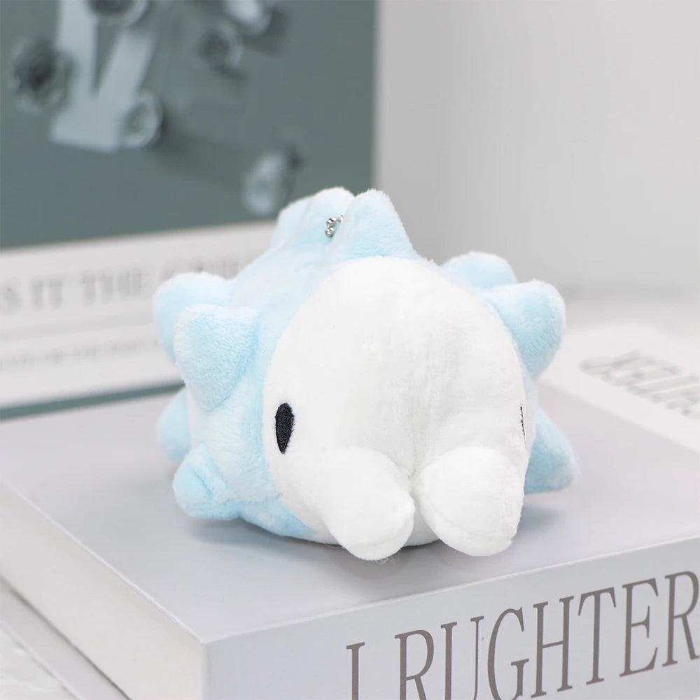 13/22/33cm Snom Sea Cartoon Plush Doll Pyukumuku Sea Urchin Cute Plush Kawaii Keychain Costume Decoration Birthday Gift for Kid
