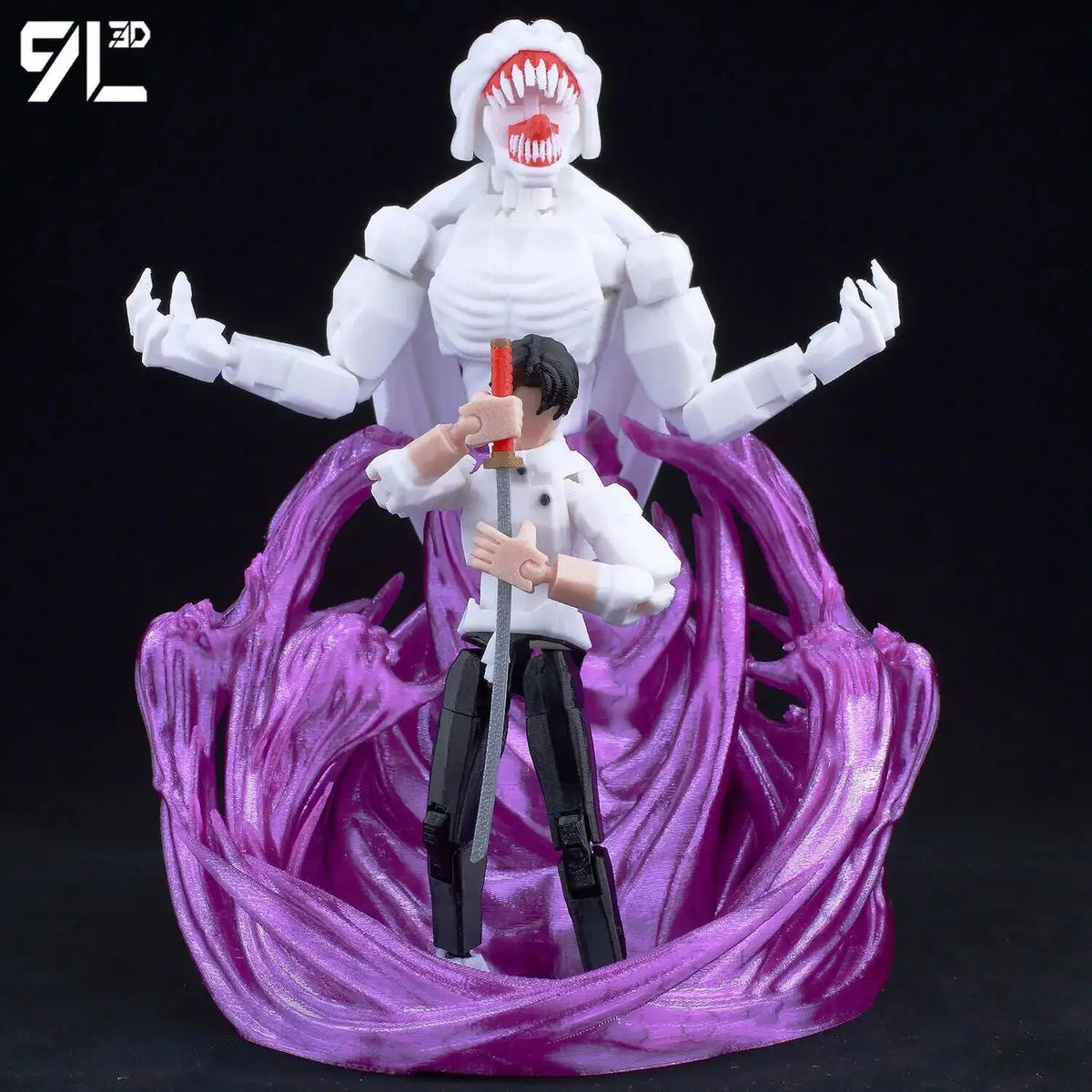 Optimized Product Title: 3D Printed Action Figure, Articulated & Poseable – Ready to Display