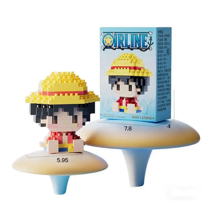 Mini Brick Assembly Model – 3D Building Block Figure
