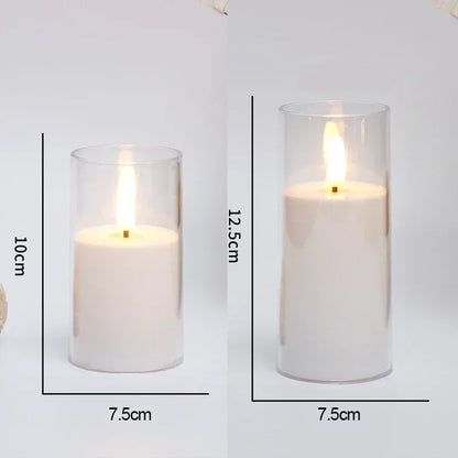 Flameless Candles with Remote – Flickering LED Decor