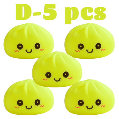Dumpling Night Light LED Desktop Lamp Cute Glowing Décor